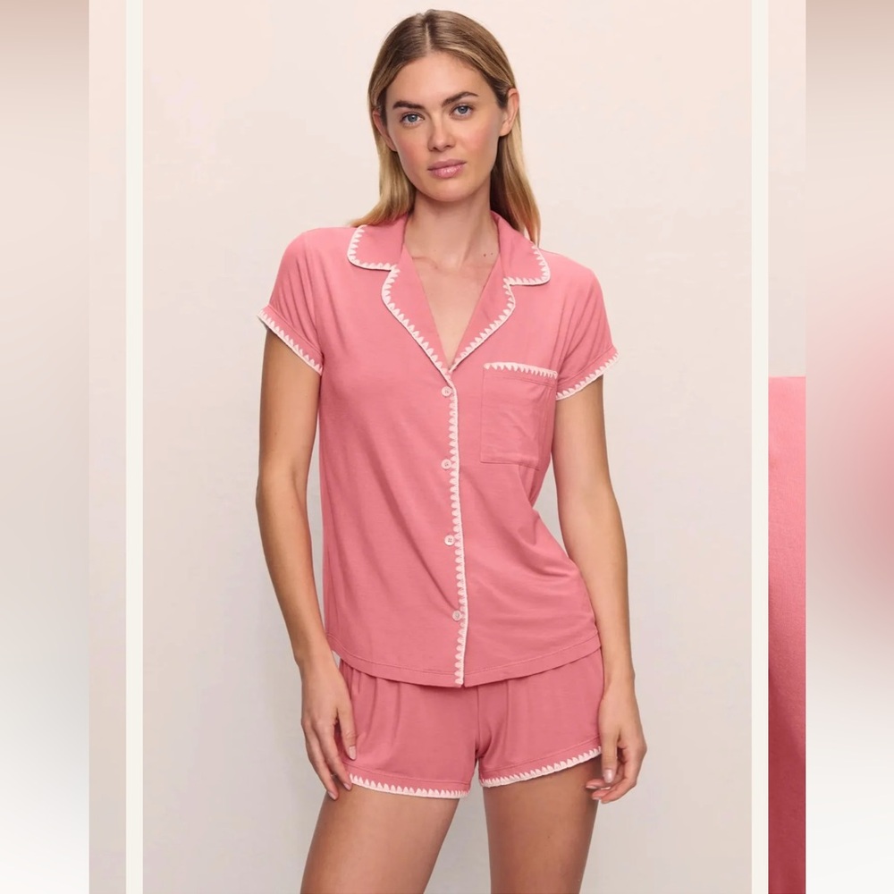 Eberjey Frida Shortie Short Pajama Set
